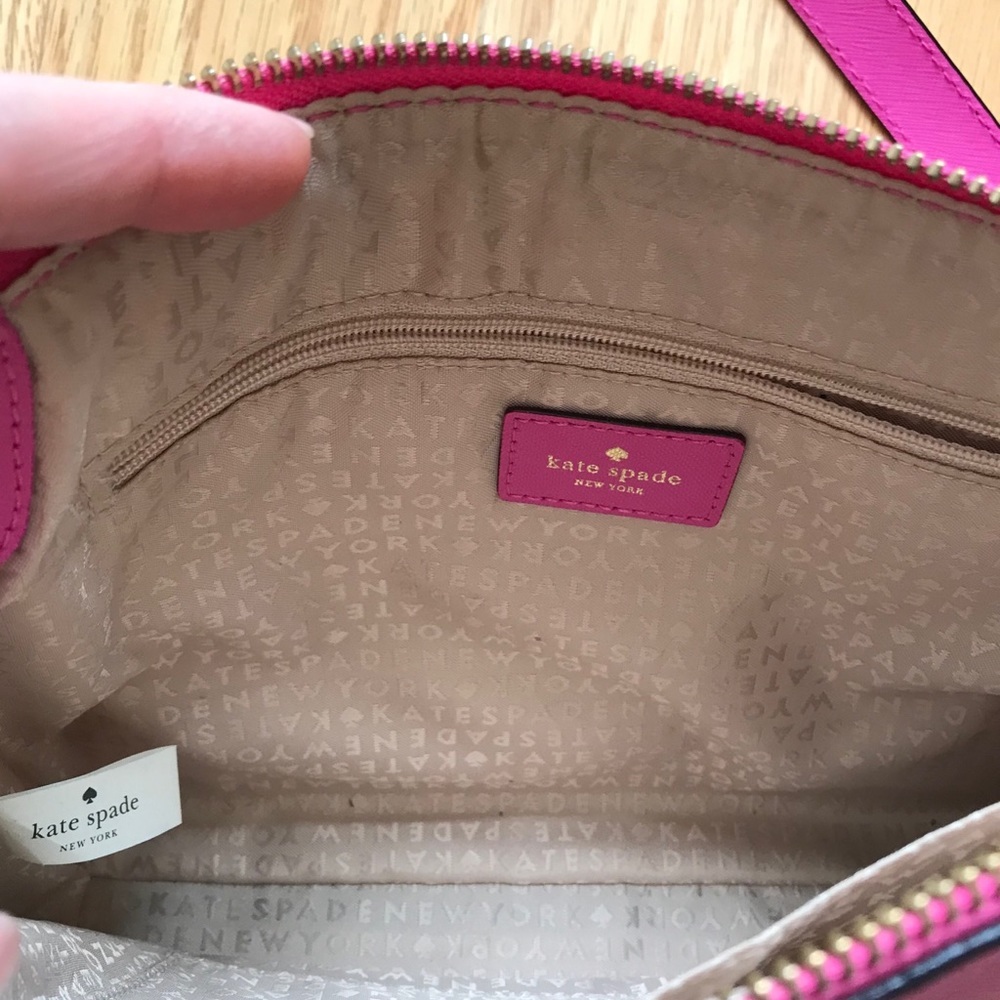 Kate Spade Bubblegum Pink Crossbody Handbag NWOT - Picture 5 of 7
